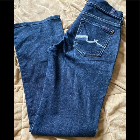 7 for all mankind bootcut mid rise jeans - Picture 2 of 5